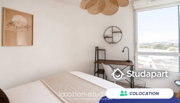 Colocation étudiante T5 &agrave; Villeurbanne (69100)