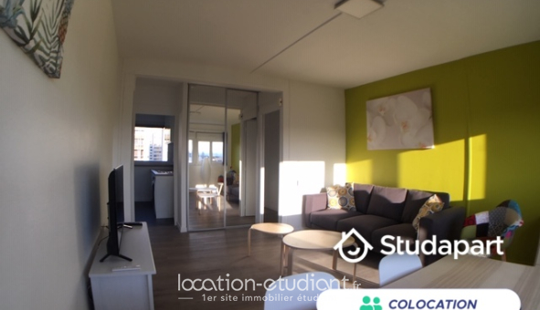 Colocation étudiante T5 &agrave; Villeurbanne (69100)
