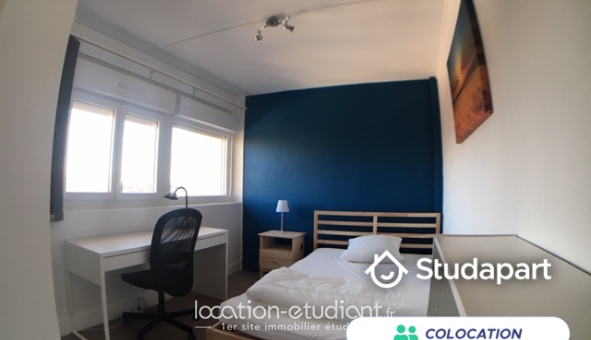 Colocation étudiante T5 &agrave; Villeurbanne (69100)