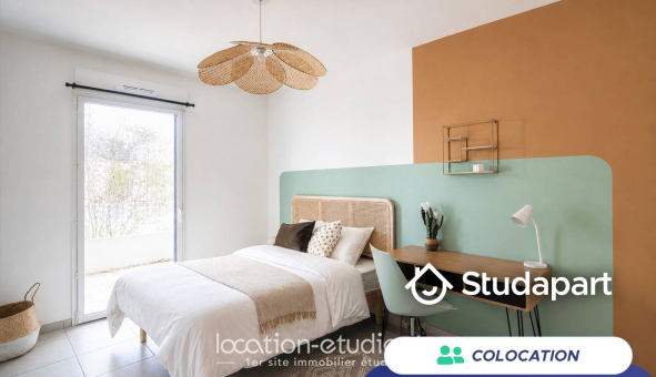 Colocation étudiante T5 &agrave; Villeurbanne (69100)
