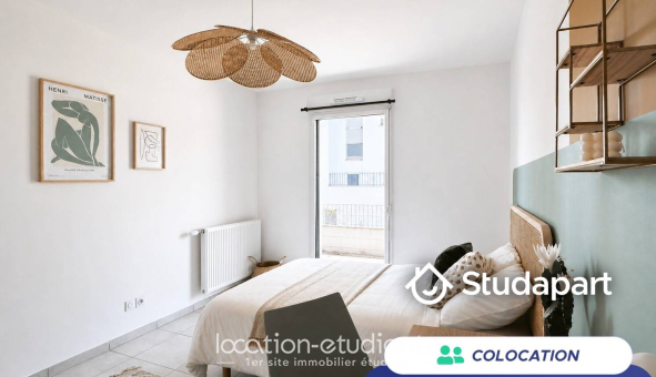 Colocation étudiante T5 &agrave; Villeurbanne (69100)