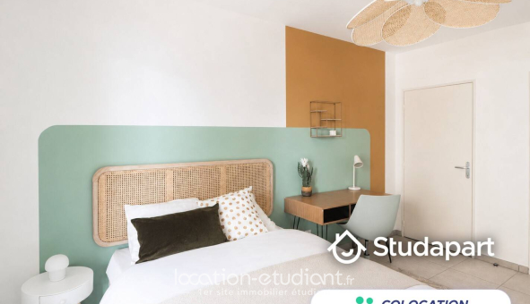 Colocation étudiante T5 &agrave; Villeurbanne (69100)