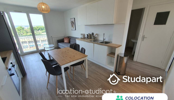 Colocation étudiante Studio &agrave; Villeurbanne (69100)