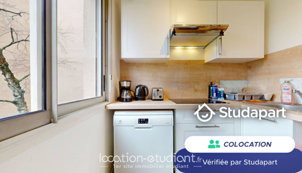 Colocation étudiante Studio &agrave; Villeurbanne (69100)