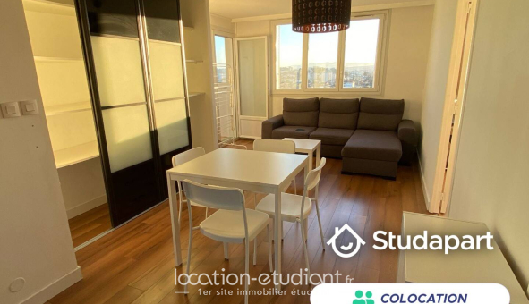 Colocation étudiante Studio &agrave; Villeurbanne (69100)