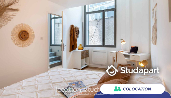 Colocation étudiante Studio &agrave; Villeurbanne (69100)