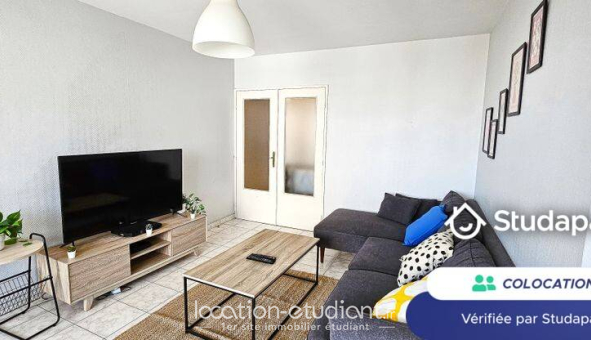 Colocation étudiante Studio &agrave; Villeurbanne (69100)