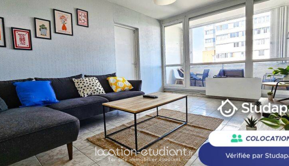 Colocation étudiante Studio &agrave; Villeurbanne (69100)