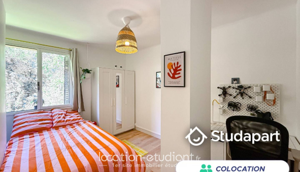 Colocation étudiante Studio &agrave; Villeurbanne (69100)