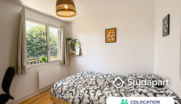 Colocation étudiante Studio &agrave; Villeurbanne (69100)
