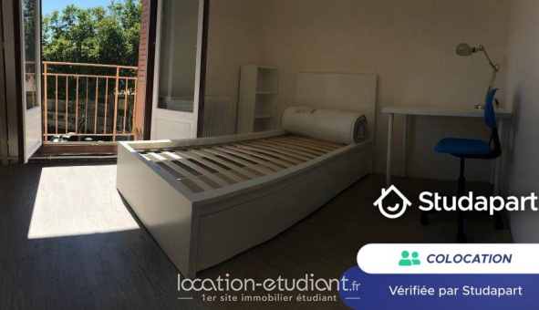 Colocation étudiante Studio &agrave; Villeurbanne (69100)