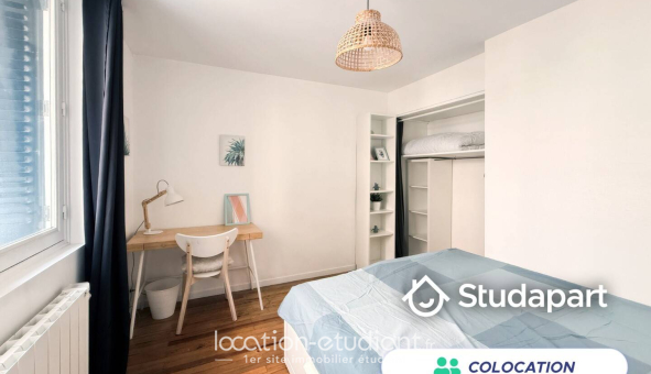 Colocation étudiante Studio &agrave; Villeurbanne (69100)