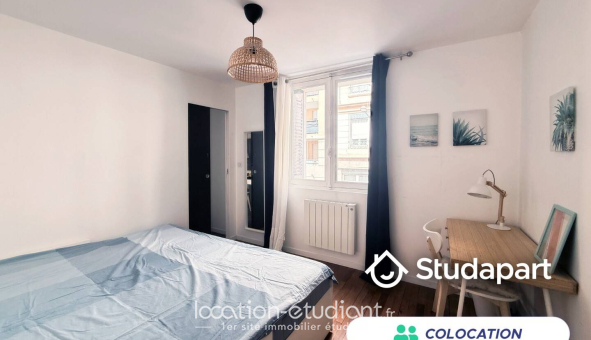 Colocation étudiante Studio &agrave; Villeurbanne (69100)