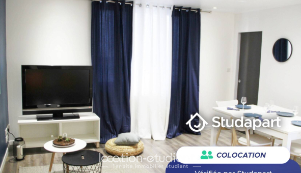Colocation étudiante Studio &agrave; Villeurbanne (69100)