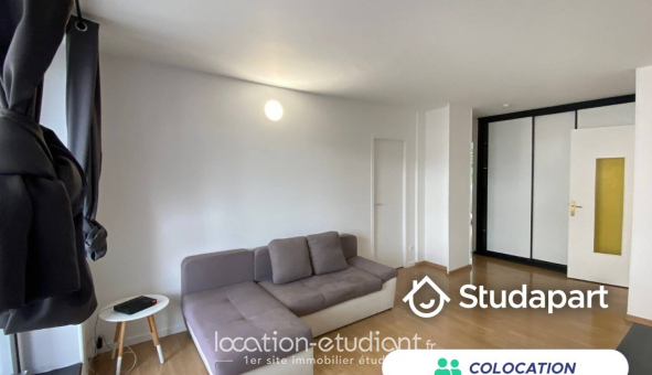Colocation étudiante Studio &agrave; Villeurbanne (69100)