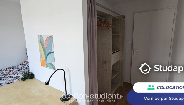 Colocation étudiante Studio &agrave; Villeurbanne (69100)
