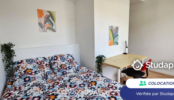 Colocation étudiante Studio &agrave; Villeurbanne (69100)