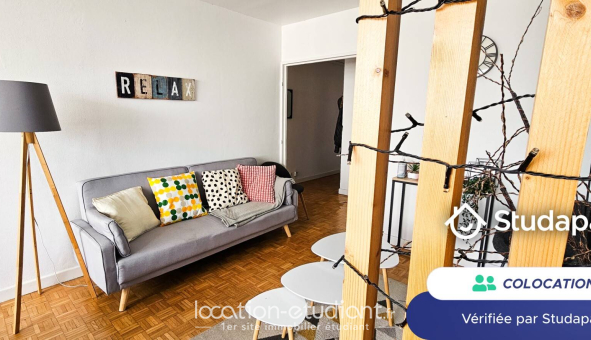 Colocation étudiante Studio &agrave; Villeurbanne (69100)