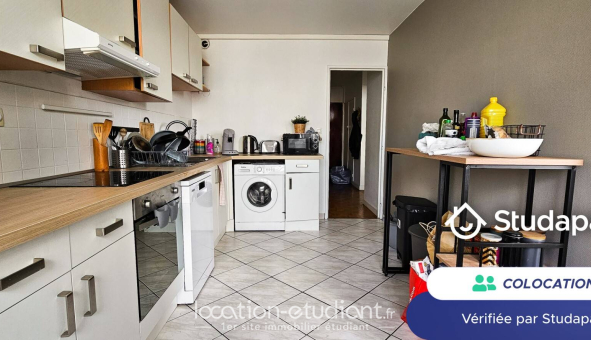 Colocation étudiante Studio &agrave; Villeurbanne (69100)