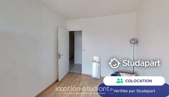 Colocation étudiante Studio &agrave; Villeurbanne (69100)