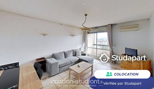 Colocation étudiante Studio &agrave; Villeurbanne (69100)