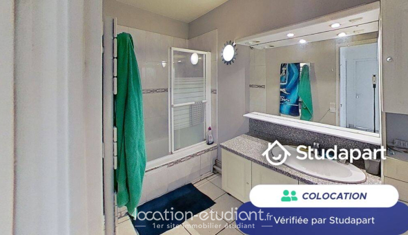 Colocation étudiante Studio &agrave; Villeurbanne (69100)