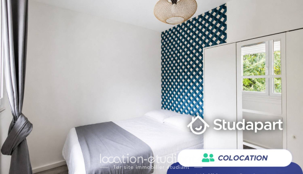 Colocation étudiante T4 &agrave; Villeurbanne (69100)