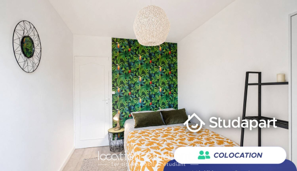 Colocation étudiante T4 &agrave; Villeurbanne (69100)