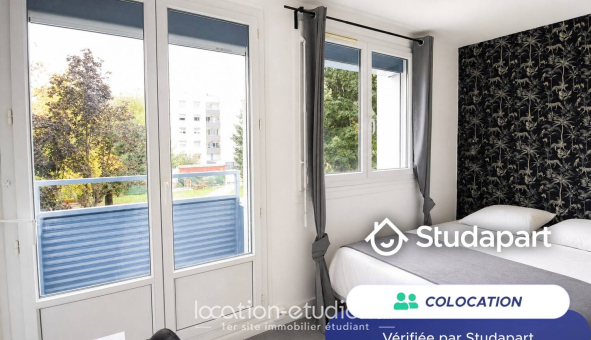 Colocation étudiante T4 &agrave; Villeurbanne (69100)