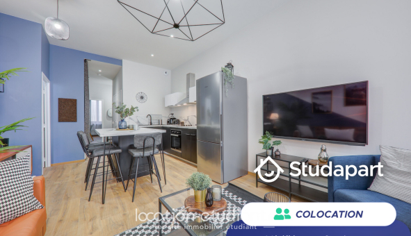 Colocation étudiante Duplex &agrave; Villeurbanne (69100)