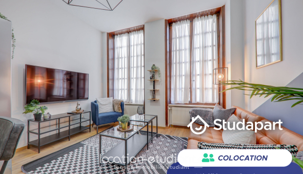 Colocation étudiante Duplex &agrave; Villeurbanne (69100)