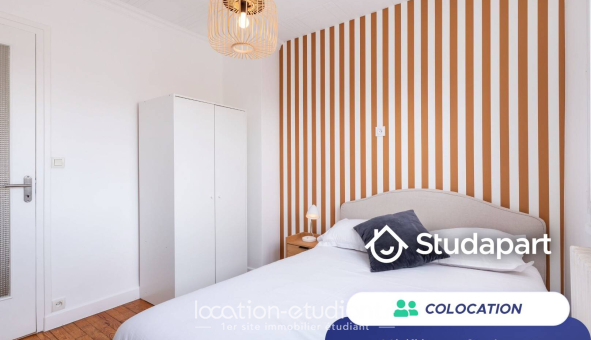 Colocation étudiante Studio &agrave; Villeurbanne (69100)