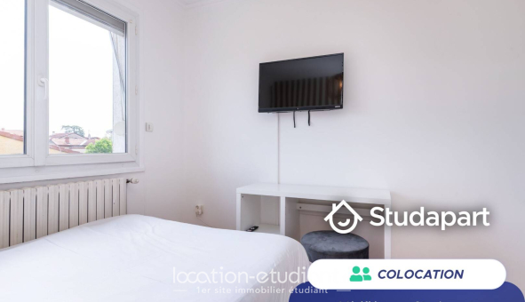 Colocation étudiante Studio &agrave; Villeurbanne (69100)