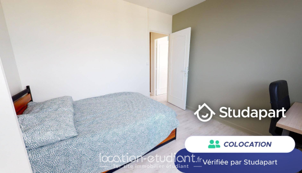 Colocation étudiante Studio &agrave; Villeurbanne (69100)