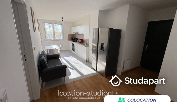 Colocation étudiante Studio &agrave; Villeurbanne (69100)