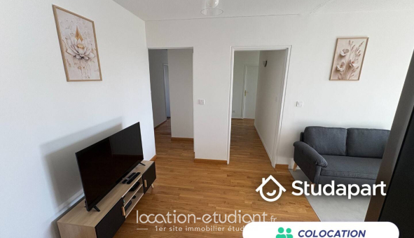 Colocation étudiante Studio &agrave; Villeurbanne (69100)