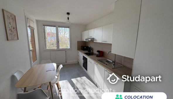 Colocation étudiante Studio &agrave; Villeurbanne (69100)