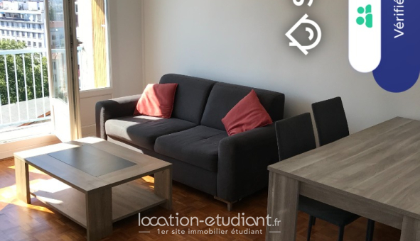 Colocation étudiante T4 &agrave; Villeurbanne (69100)