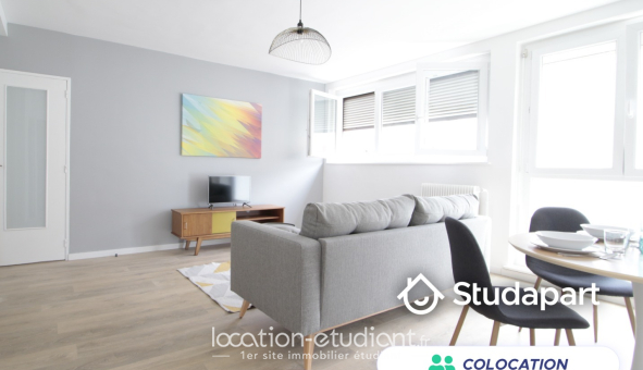 Colocation étudiante T5 &agrave; Villeurbanne (69100)