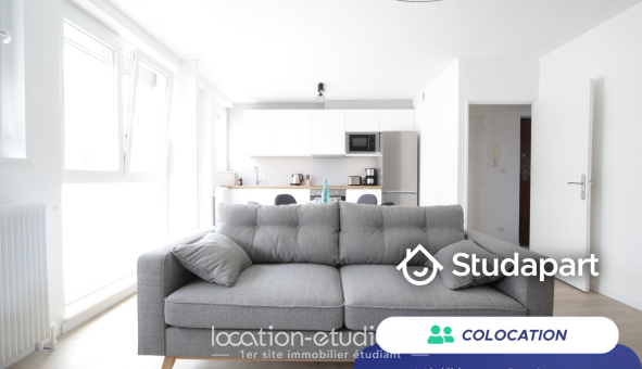 Colocation étudiante T5 &agrave; Villeurbanne (69100)