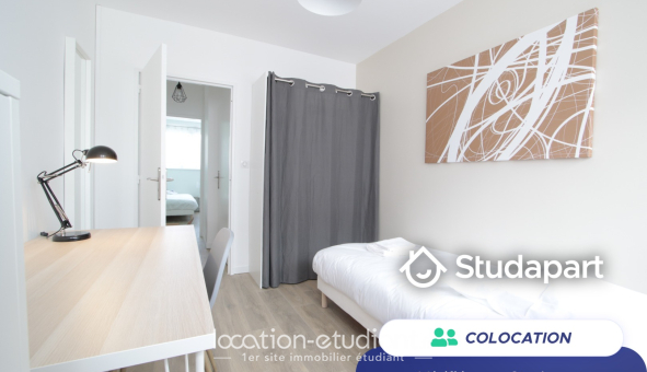 Colocation étudiante T5 &agrave; Villeurbanne (69100)