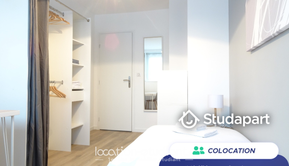 Colocation étudiante T5 &agrave; Villeurbanne (69100)