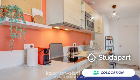 Colocation étudiante T4 &agrave; Villeurbanne (69100)