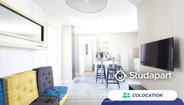 Colocation étudiante Duplex &agrave; Villeurbanne (69100)
