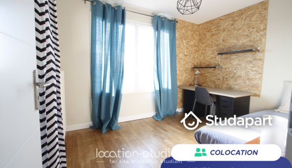 Colocation étudiante Duplex &agrave; Villeurbanne (69100)
