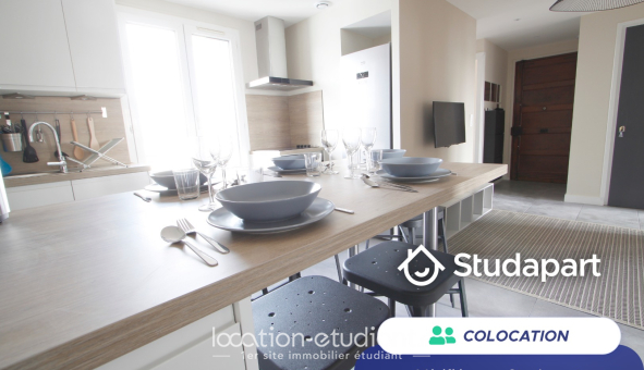 Colocation étudiante Duplex &agrave; Villeurbanne (69100)