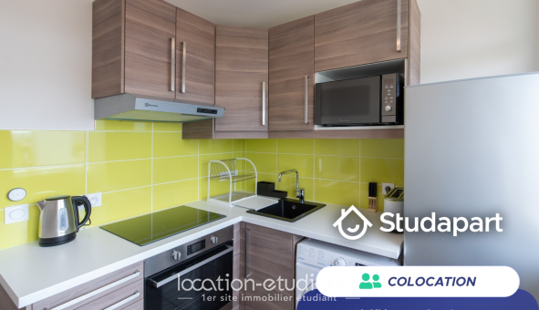 Colocation étudiante T3 &agrave; Villeurbanne (69100)