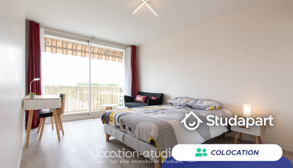 Colocation étudiante T3 &agrave; Villeurbanne (69100)