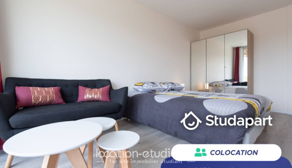 Colocation étudiante T3 &agrave; Villeurbanne (69100)