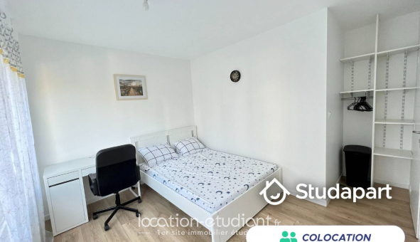 Colocation étudiante T4 &agrave; Villeurbanne (69100)
